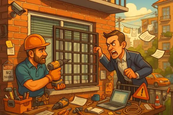 Grate alle finestre in condominio: serve il permesso?